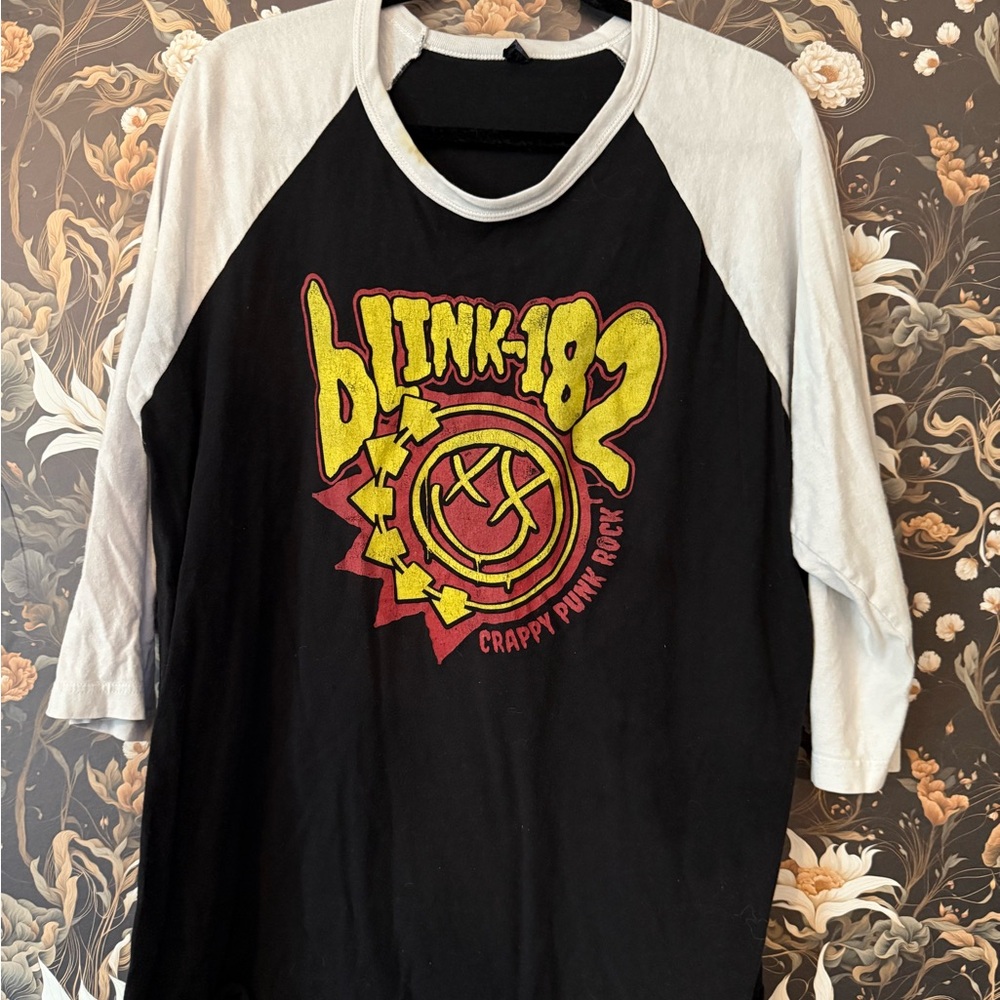 Blink 182 TShirt from 2017 tour merch table